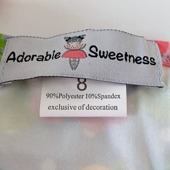 NEW Adorable Sweetness Girl Dress 8 Years - Picture 6 of 7